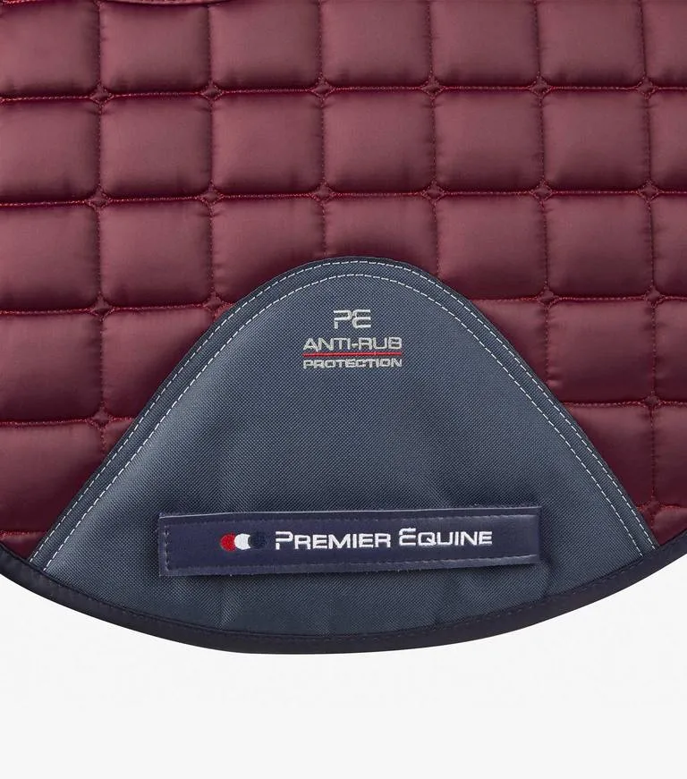 PEI Armada Anti-Slip Close Contact Dressage Pad (Burgundy)
