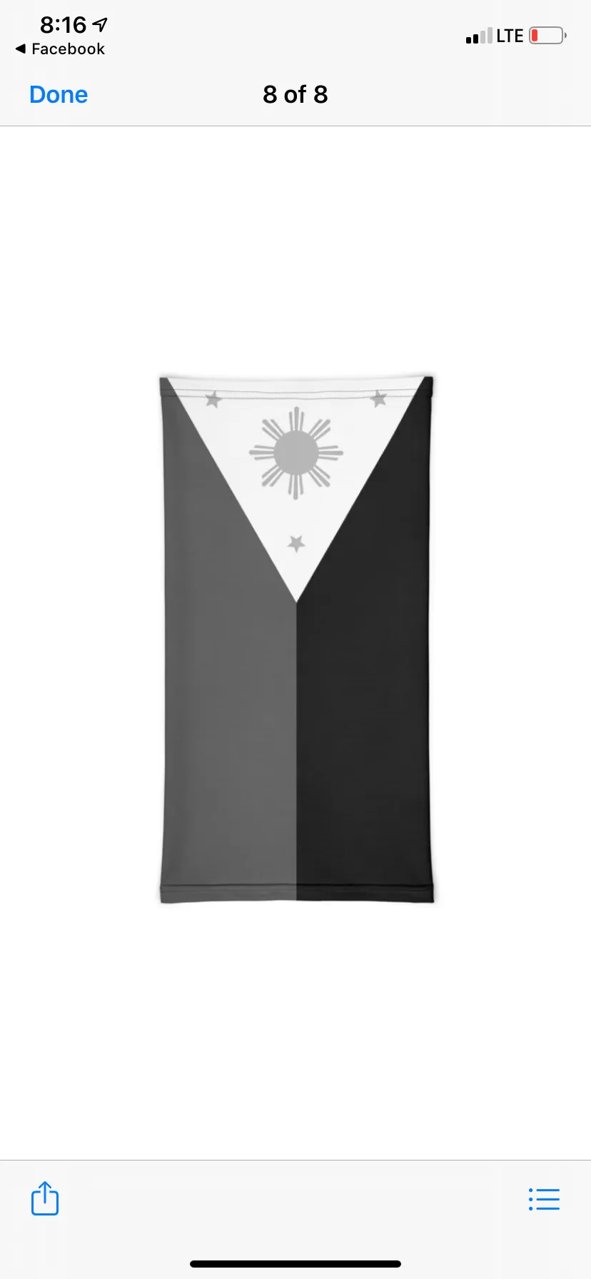 Philippines Flag Tubular Wrap Limited