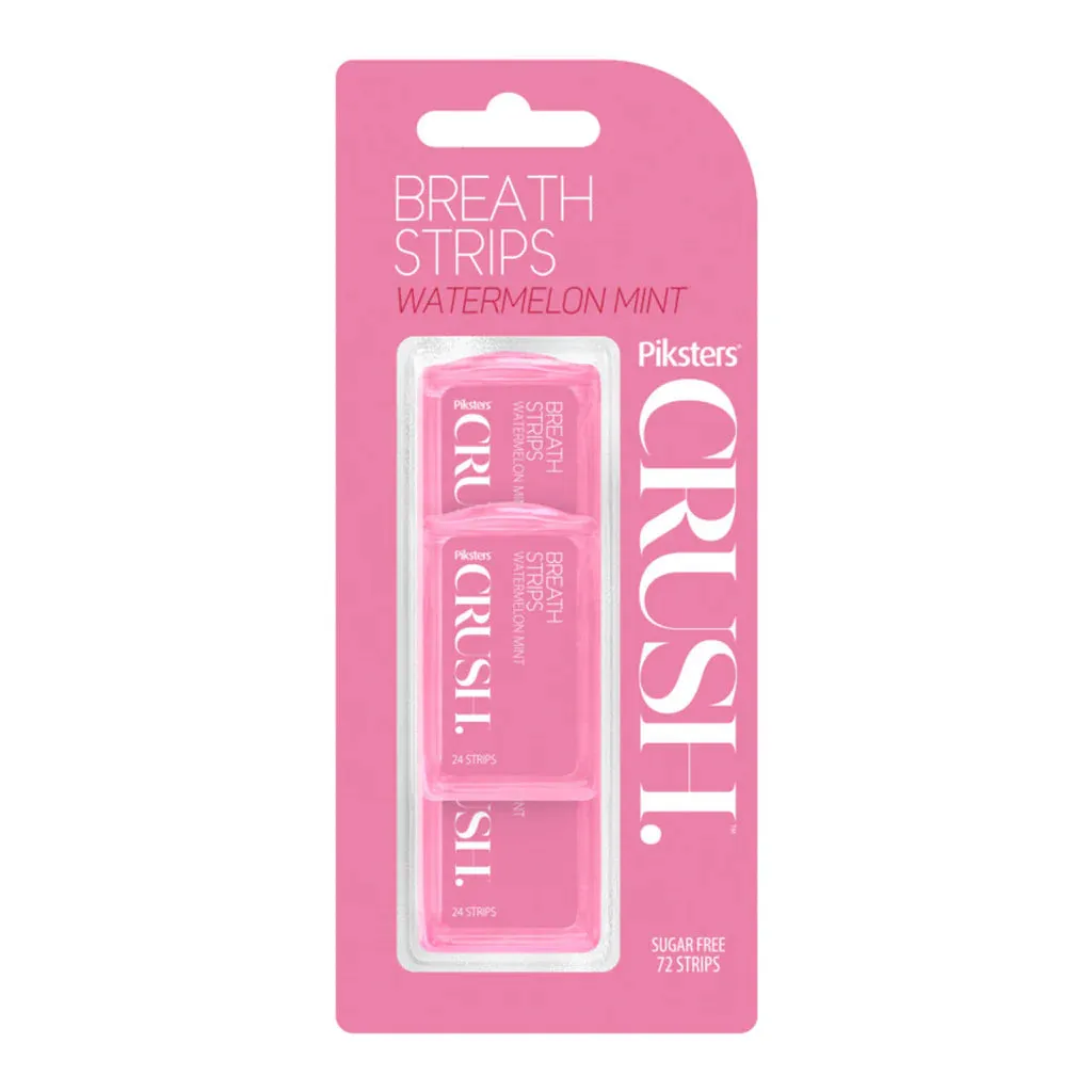 Piksters Crush Breath Strips Watermelon Mint 72pk