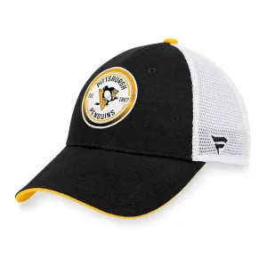 Pittsburgh Penguins Fanatics Iconic Gradient Structured Trucker Hat