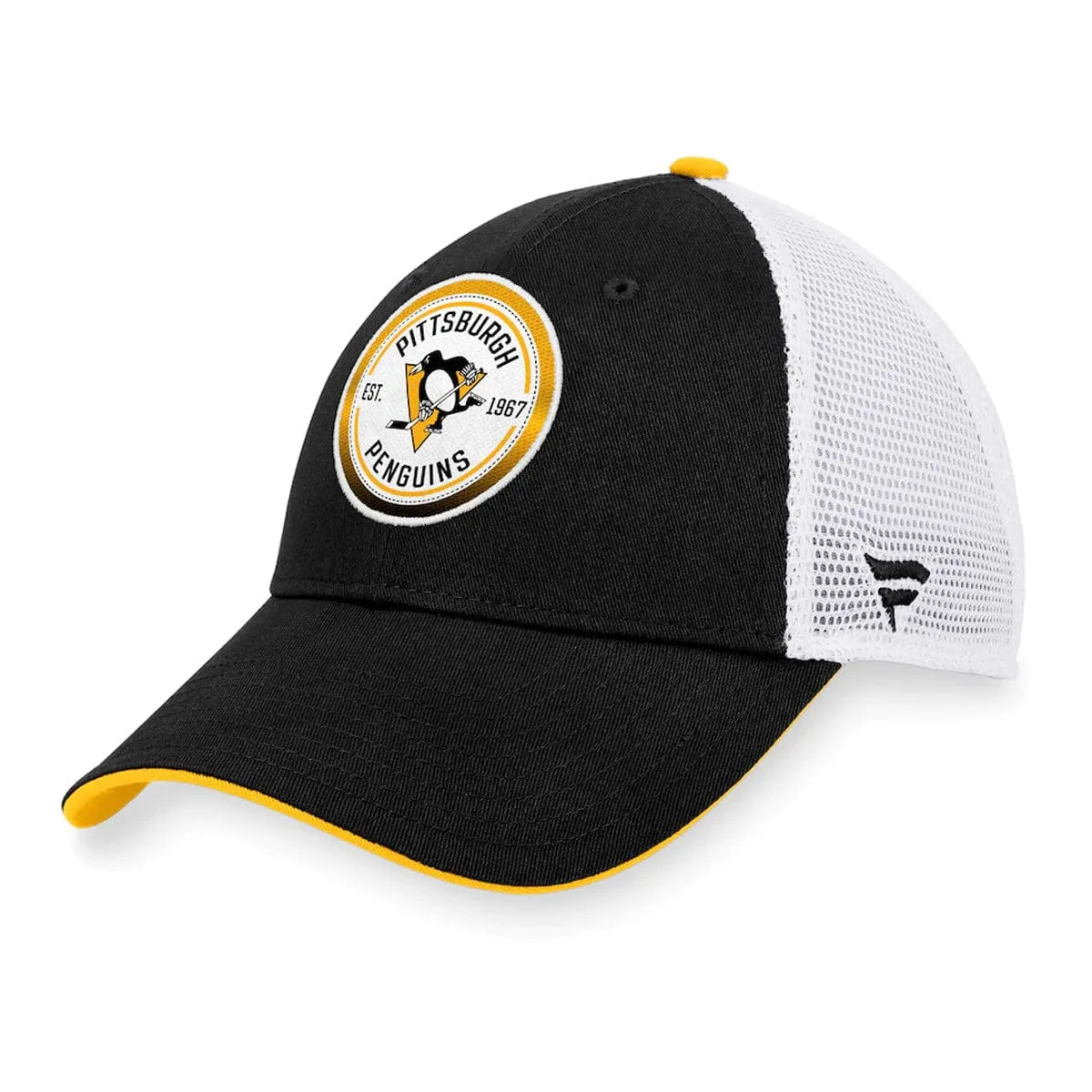 Pittsburgh Penguins Fanatics Iconic Gradient Structured Trucker Hat