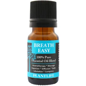 Plantlife 100% Pure Essential Oil (Blend) - Breath Easy - 10ml