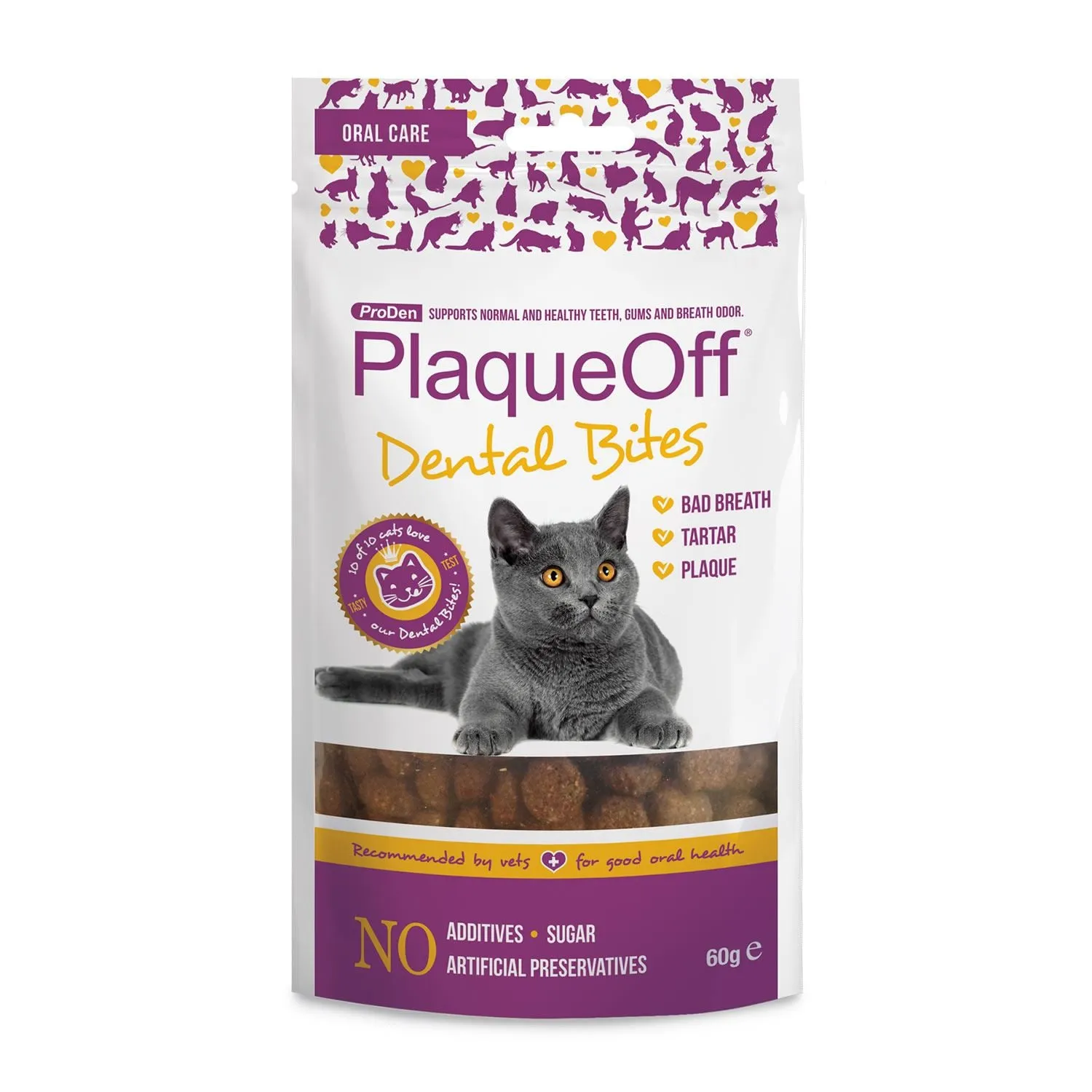 Plaqueoff Dental Bites Cat