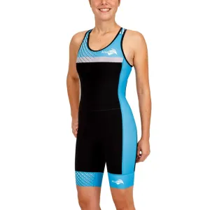 PRIMA 2 RACE OPENBACK TRISUIT BLACK LAGOON