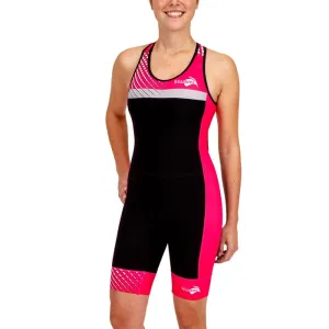 PRIMA 2 RACE OPENBACK TRISUIT BLACK PINK