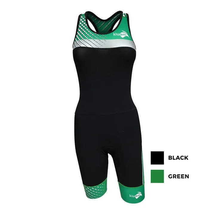 PRIMA 2 RACE OPENBACK TRISUIT BLACK RED