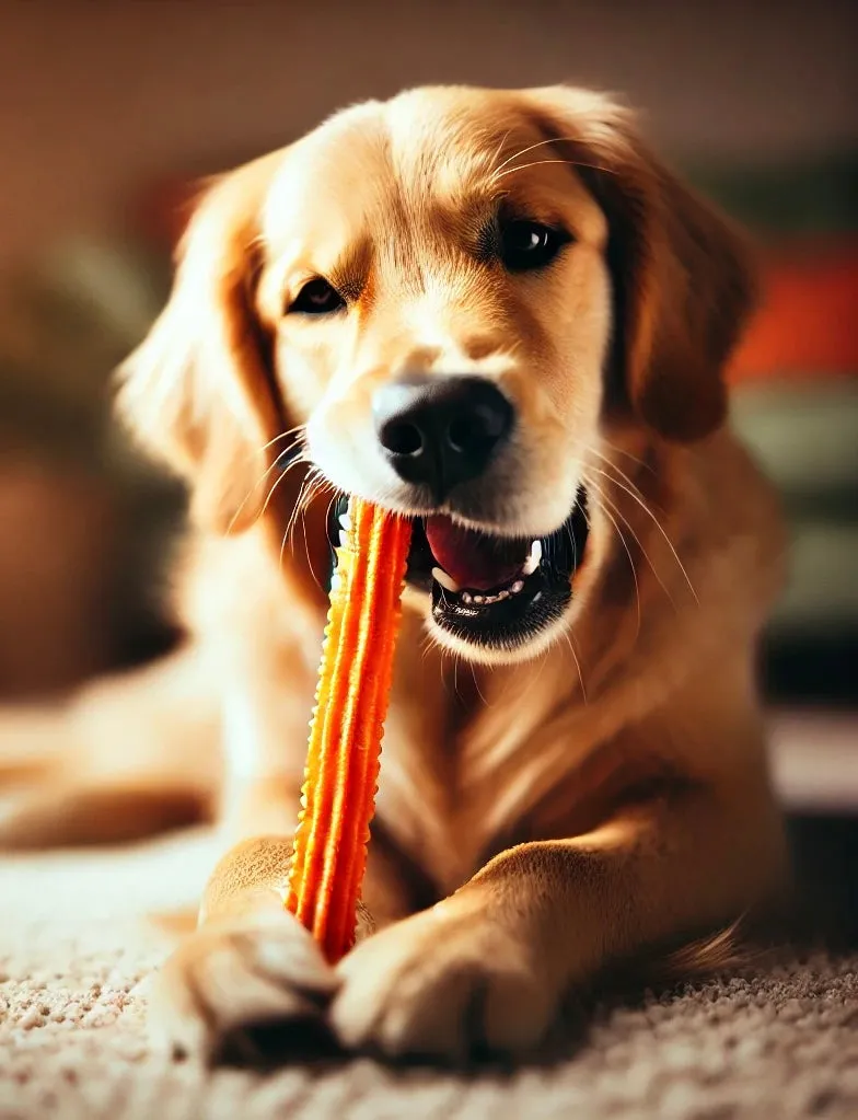 Pumpkin Dental Chews, Natural Dental stick for Dogs,Made in USA