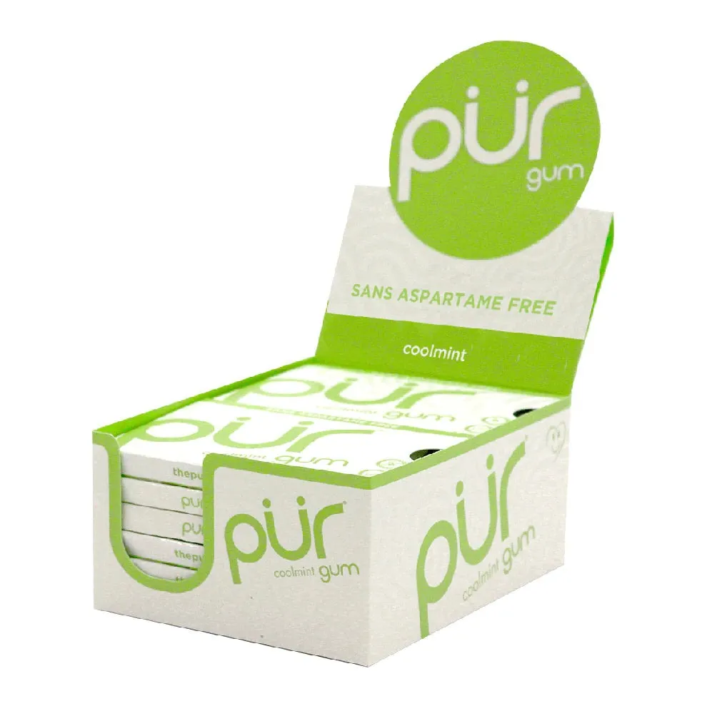 PUR Gum 55 Pieces - Coolmint