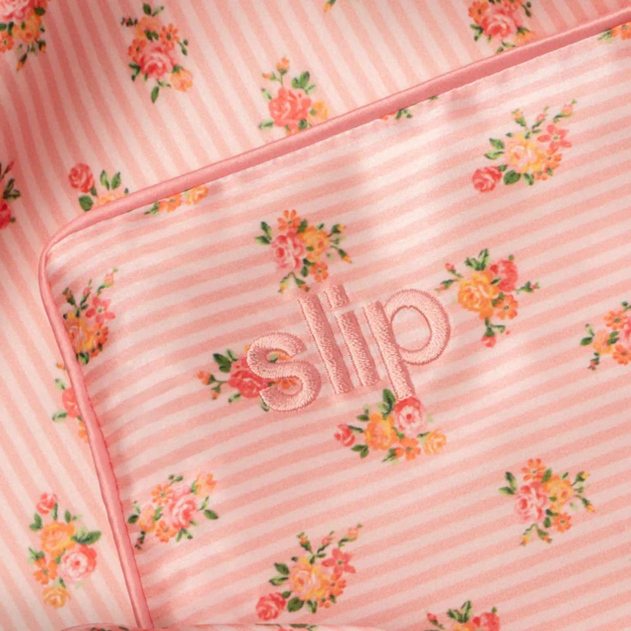 Pure Silk Pillowcase Queen - Petal
