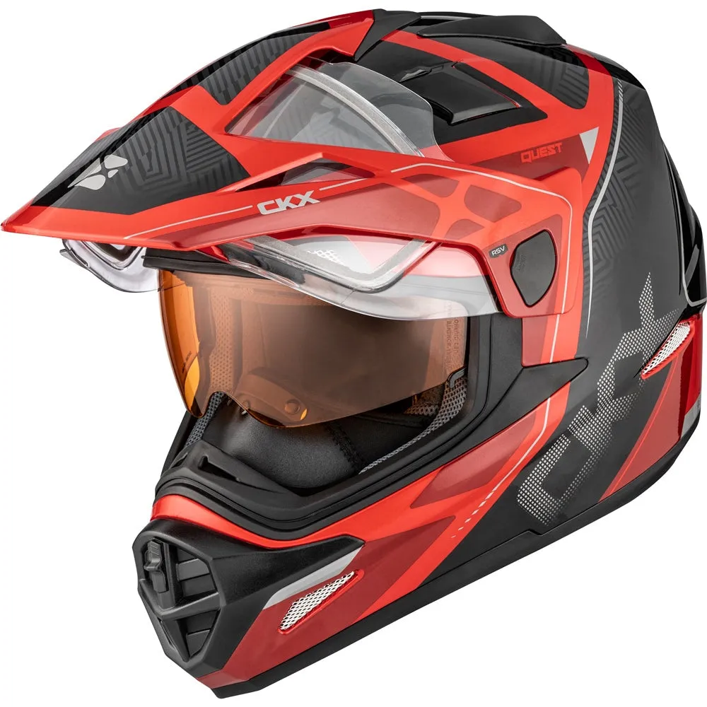 QUEST RSV GLOOM DUAL SPORT HELMET