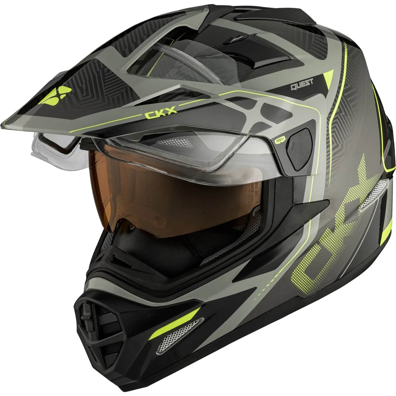QUEST RSV GLOOM DUAL SPORT HELMET