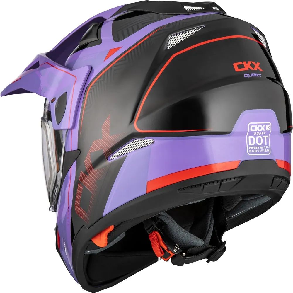 QUEST RSV GLOOM DUAL SPORT HELMET