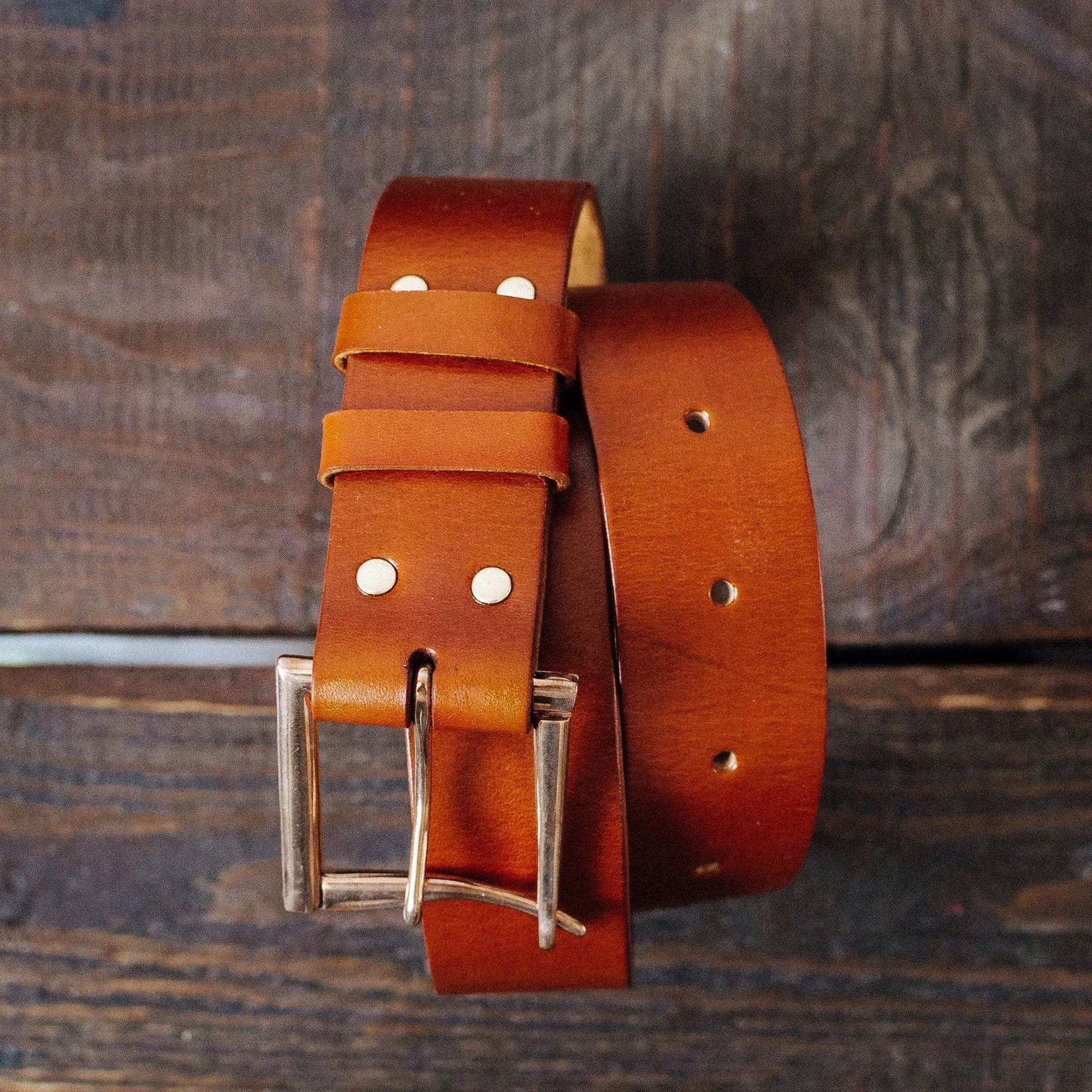 QUICK RELEASE LEATHER BELT