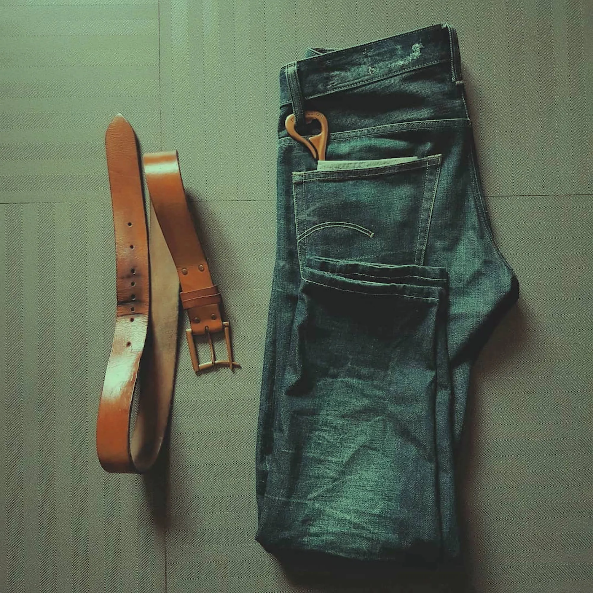 QUICK RELEASE LEATHER BELT