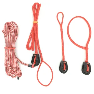 Quick Release Outhaul System - Top Of Boom - Ronstan 20mm Blocks