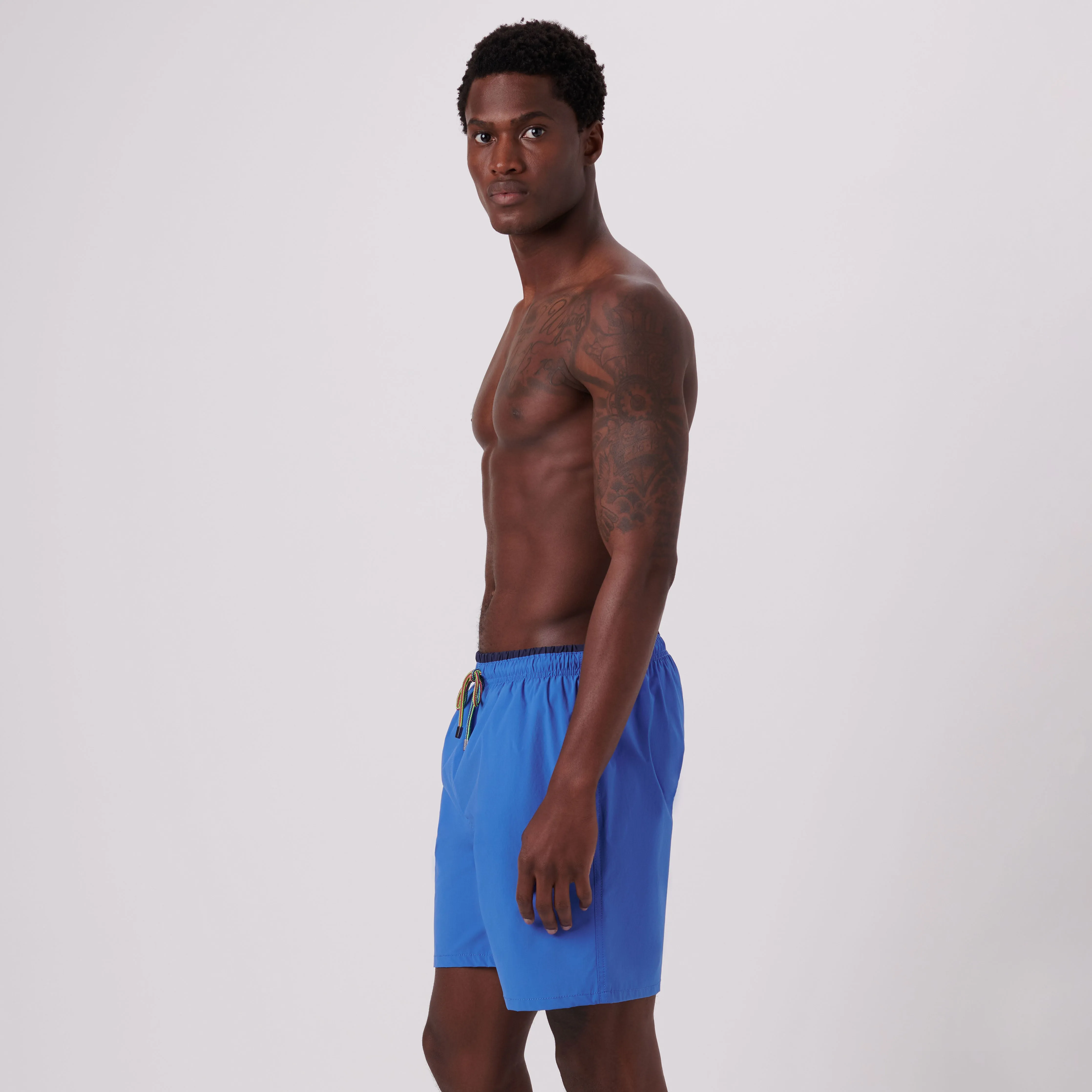 Quinn Solid Swim Trunks