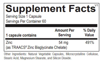 Reacted Zinc