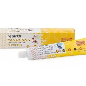 Rebirth Manuka Bio 5 Propolis Herbal Toothpaste 100g