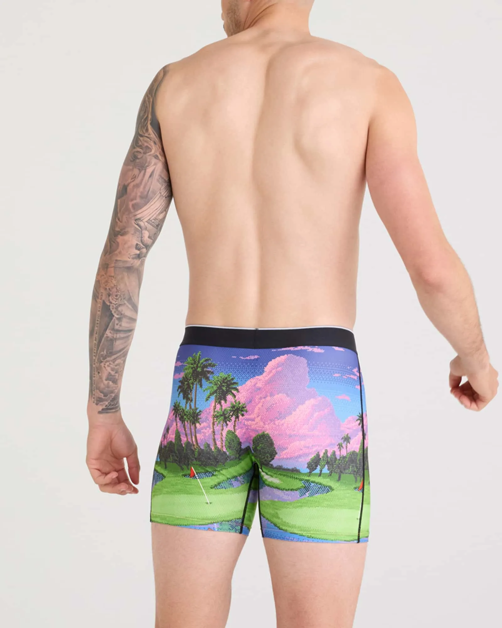 Saxx Volt Breathable Mesh Underwear - Pixel Paradise-Multi