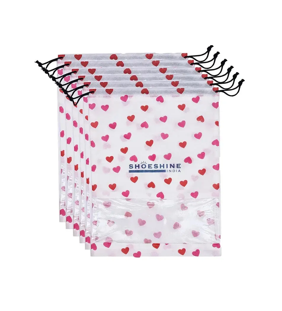SHOESHINE Shoe Bags (Pack of 24) Travel Shoe Pouch - Navy