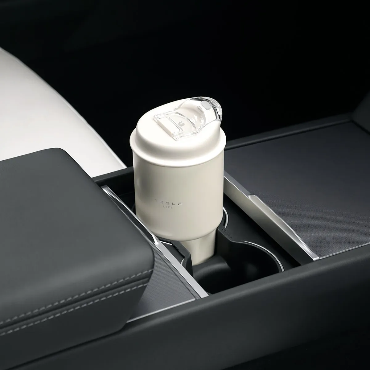 Silicone Console Cup Holder for Tesla Model 3 Highland