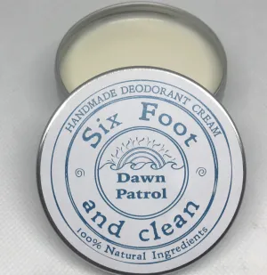 Six Foot and Clean - Dawn Patrol Natural Deodorant Cream