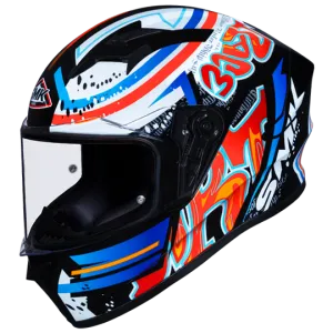 SMK Stellar Graffiti GL237 Helmet