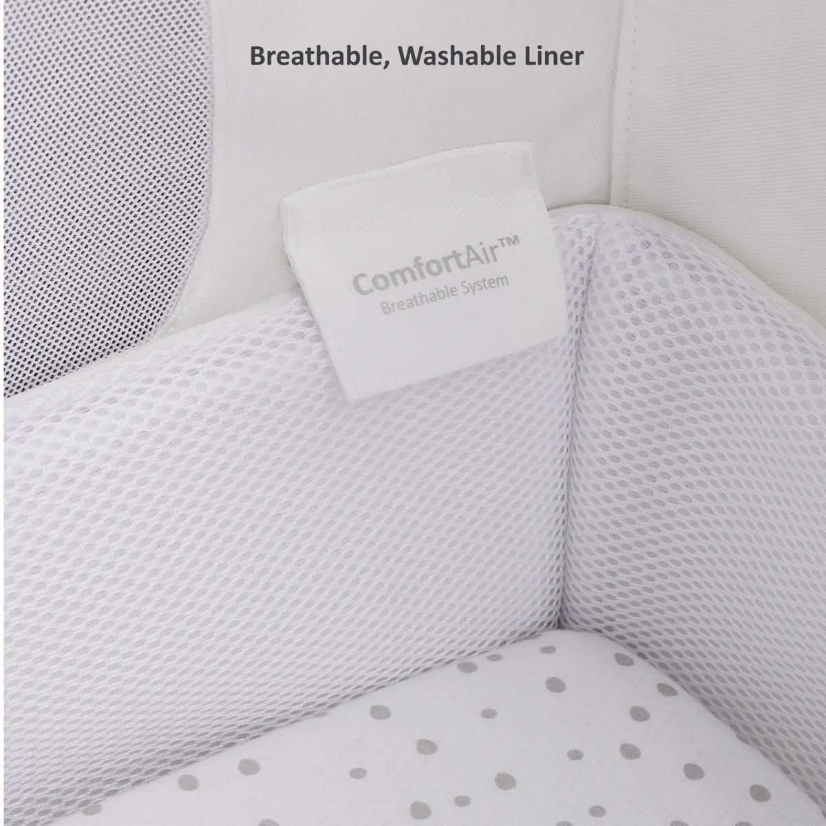 SnuzPod 4 Bedside Crib - Natural