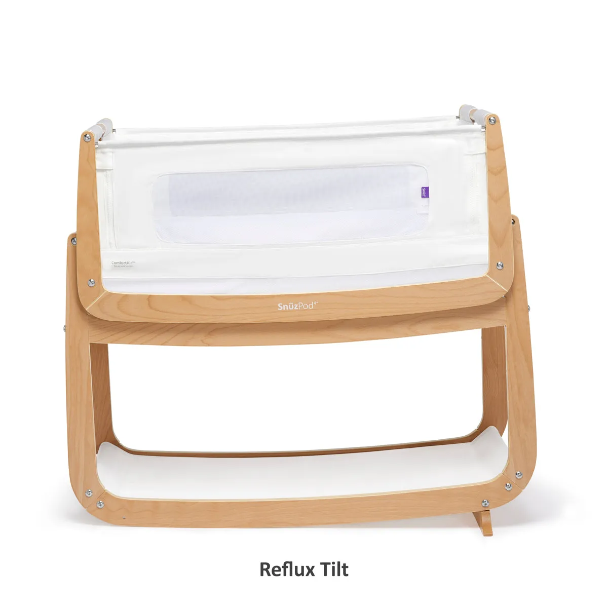 SnuzPod 4 Bedside Crib - Natural