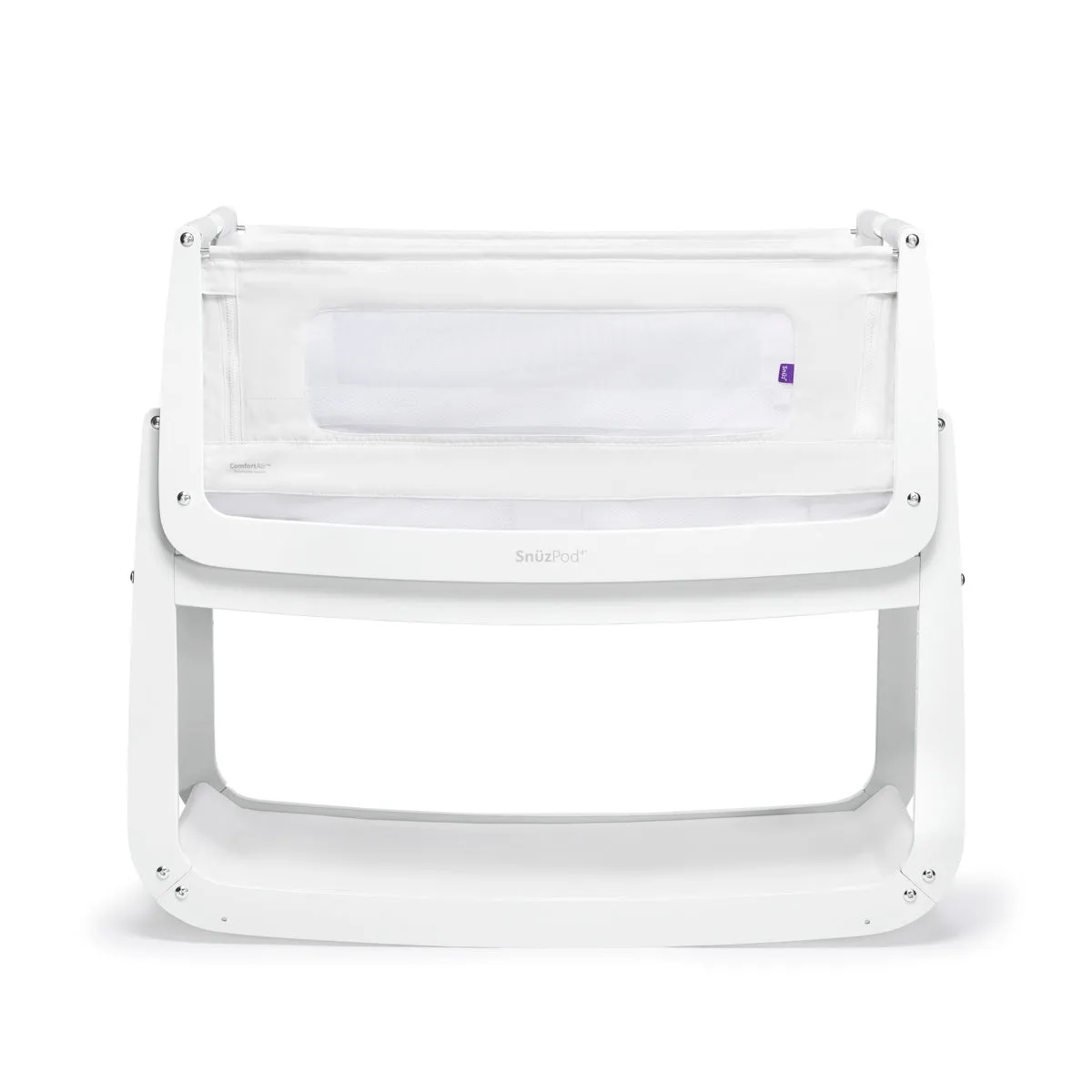 SnuzPod 4 Bedside Crib Starter Bundle - White