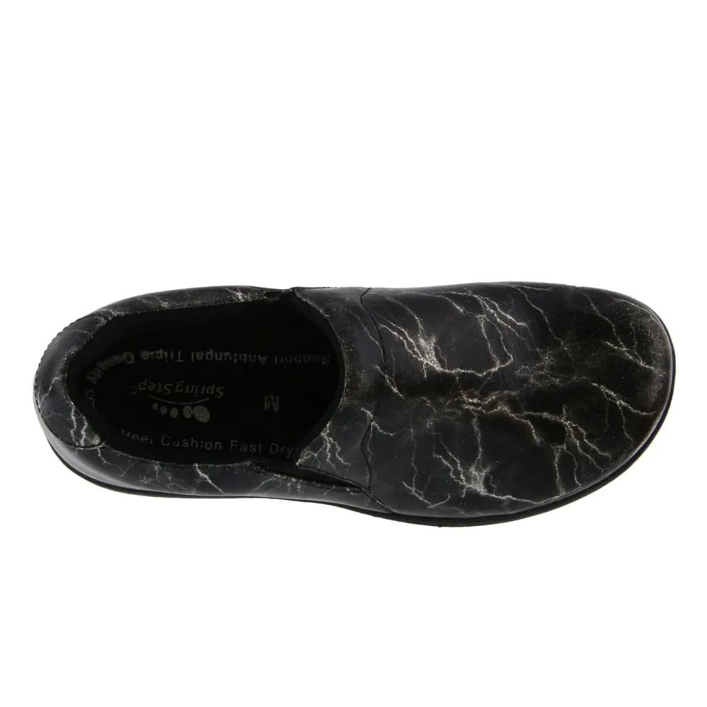 Spring Step Shoes Woolin Light Women's Leather Slip On Clogs