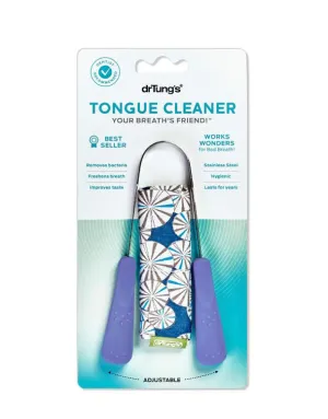 Stainless Steel Tongue Cleaner & Travel Pouch