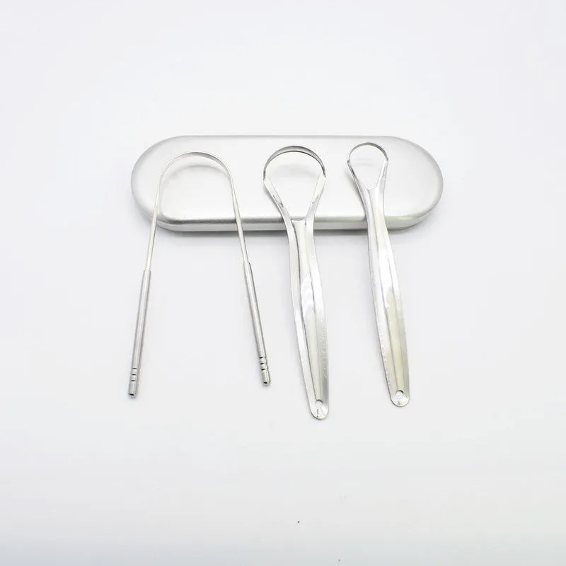 Stainless Steel Tongue Scraper Oral Care Tools