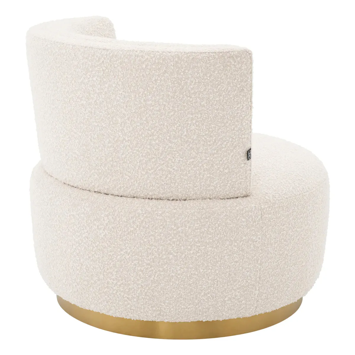 Swivel Chair Alonso - Bouclé Cream