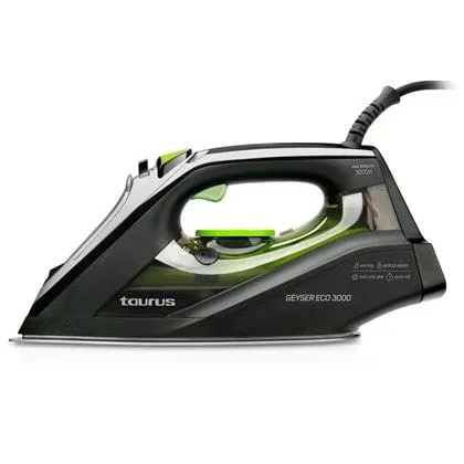 Taurus Taurus Iron Steam / Dry / Spray Anodized Black 330Ml 3000W Geyser Eco 3000 918776