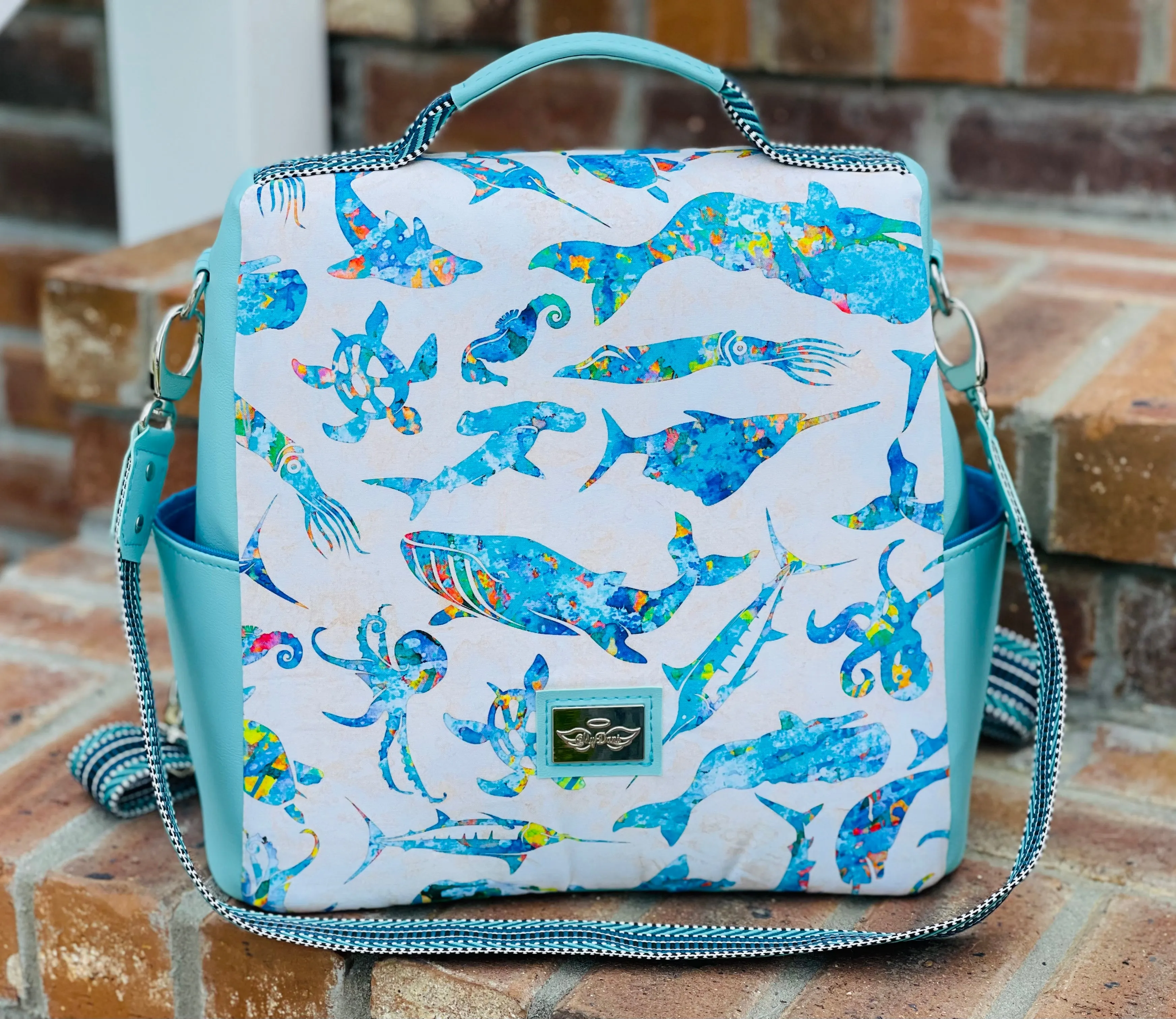 The Guardian Anti-Theft Backpack in Sealife1
