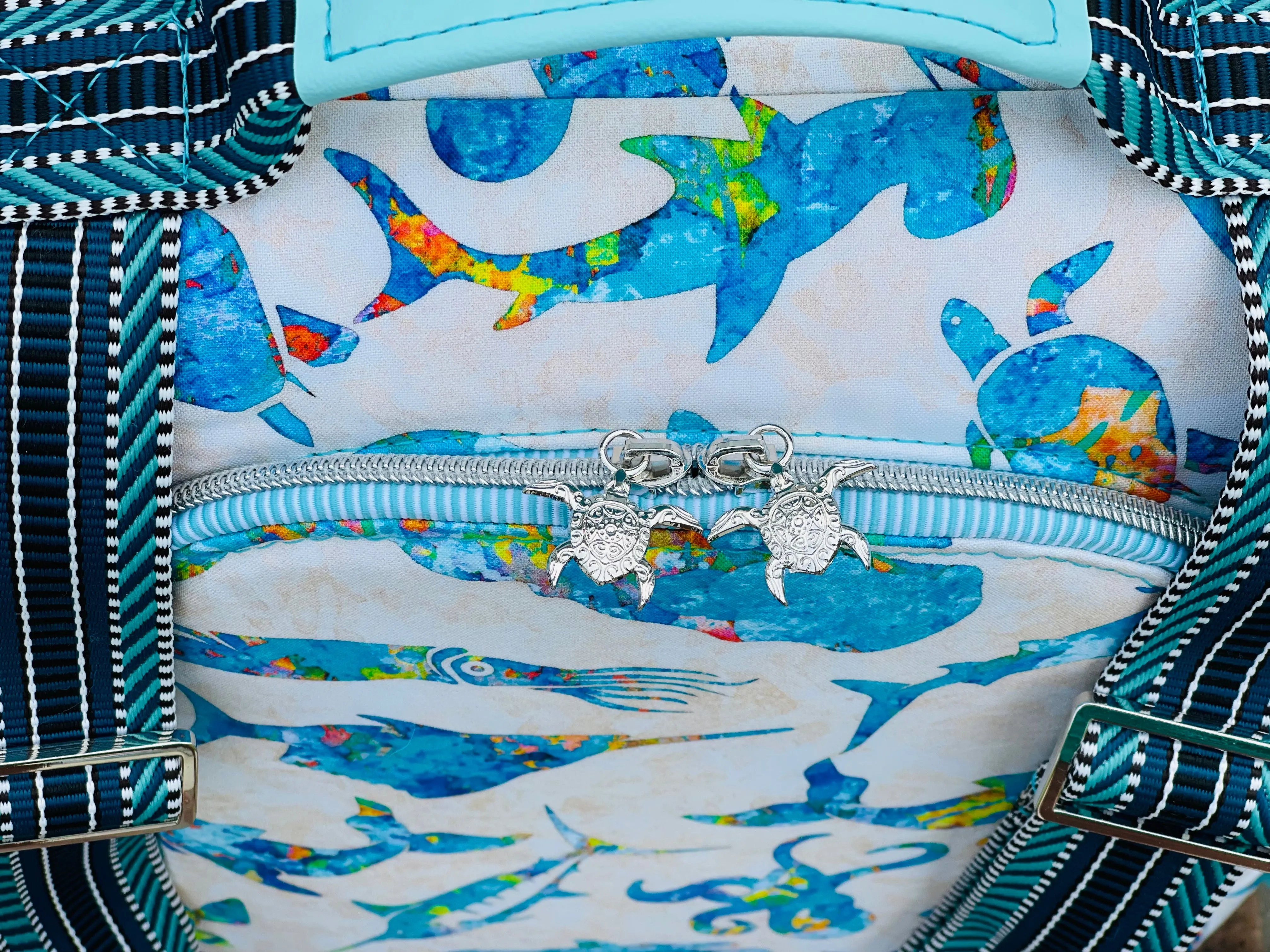 The Guardian Anti-Theft Backpack in Sealife1