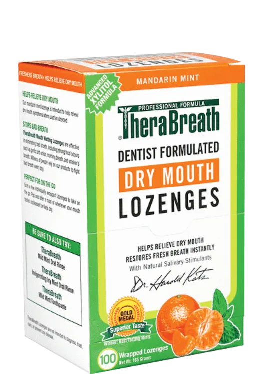 TheraBreath Dry Mouth Lozenges 100