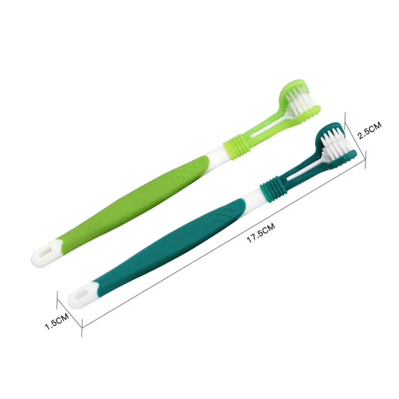Three Sided Toothbrush