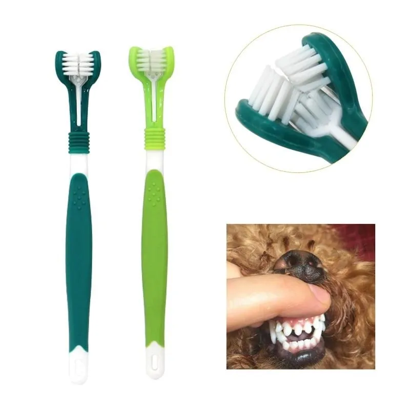 Three Sided Toothbrush