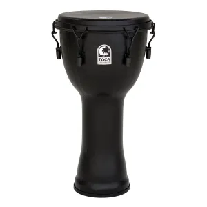 Toca Freestyle Mechanically Tuned 12’’ Djembe in Black Mamba