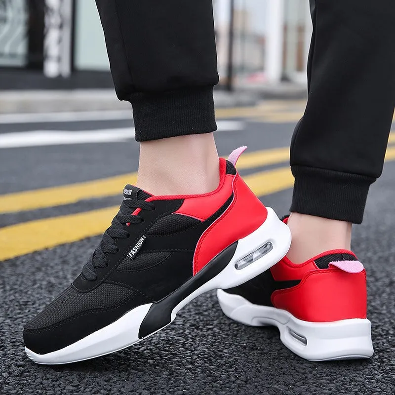 Trendy Men's Mesh Breathable Low-top Sports Casual Shoes