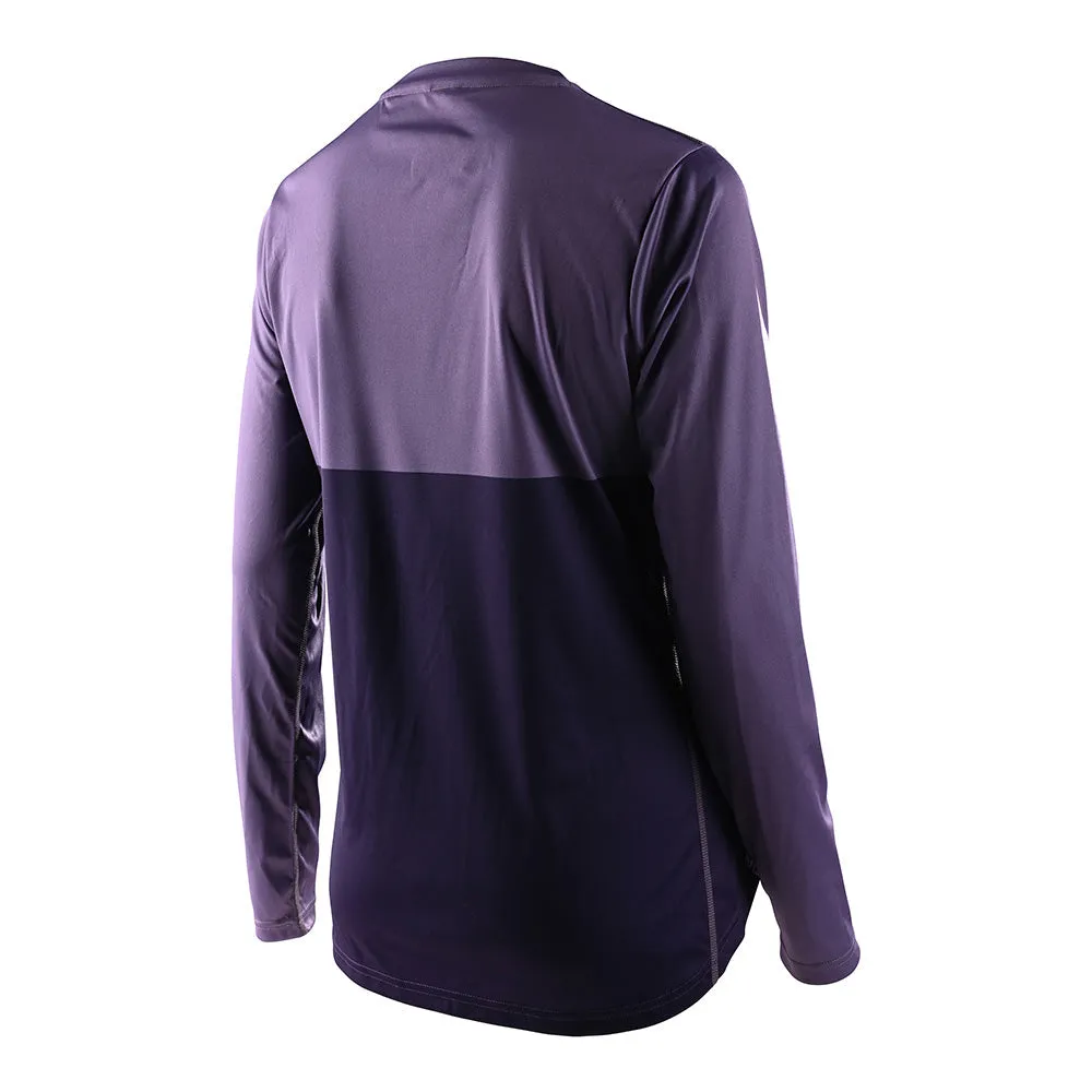 Troy Lee Designs Womens Lilium LS Block Jersey