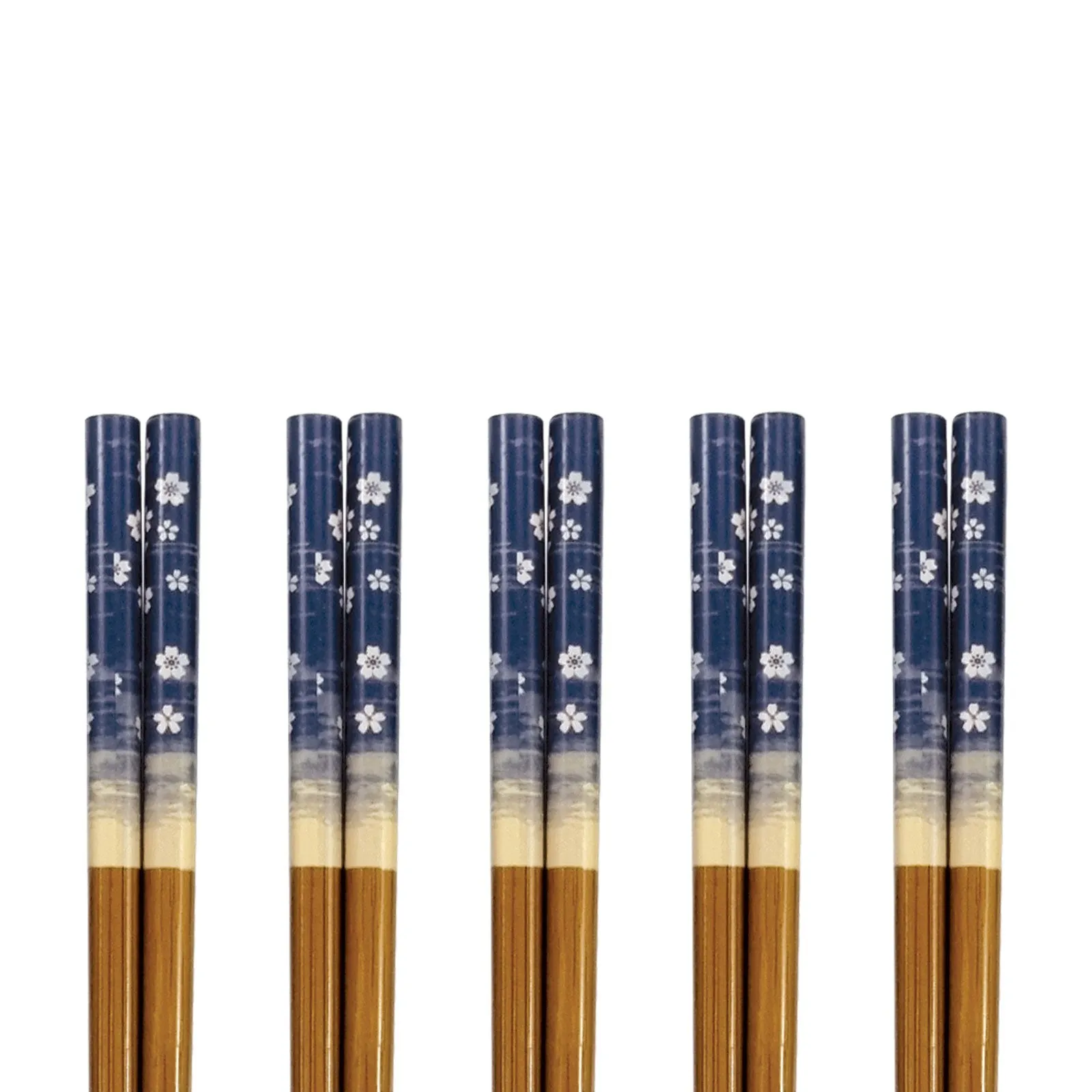 Tsuru Japanese Bamboo Chopsticks, 5 Pairs Pack, Tnk070803