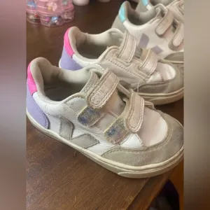 Two pairs girls Veja shoes size 10