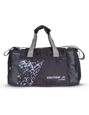 VECTOR X Classic Sports Backpack II Gym Bag II Shoulder bag II Duffel Bag II Sports Bag(Black) 24 L