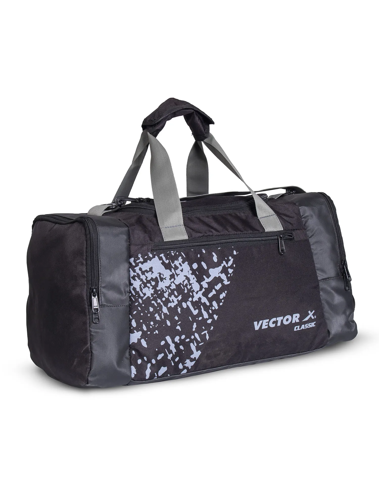 VECTOR X Classic Sports Backpack II Gym Bag II Shoulder bag II Duffel Bag II Sports Bag(Black) 24 L