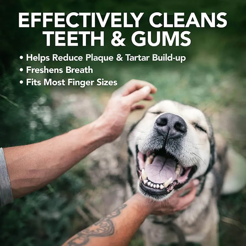 Vet's Best Dental Care Finger Wipes for Dogs & Cats