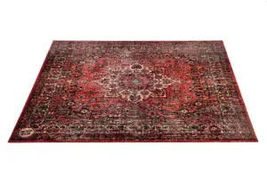 Vintage Persian Style Stage Rug (Original Red 6' x 5.25')