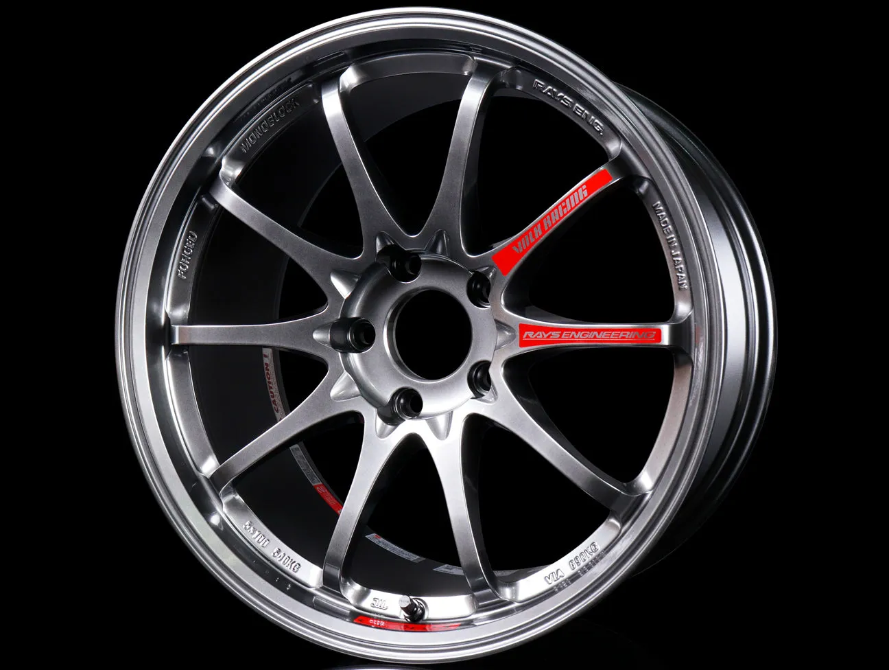 Volk Racing CE28SL Wheels - Formula Silver - 18x9.5 / 5x120 /  35
